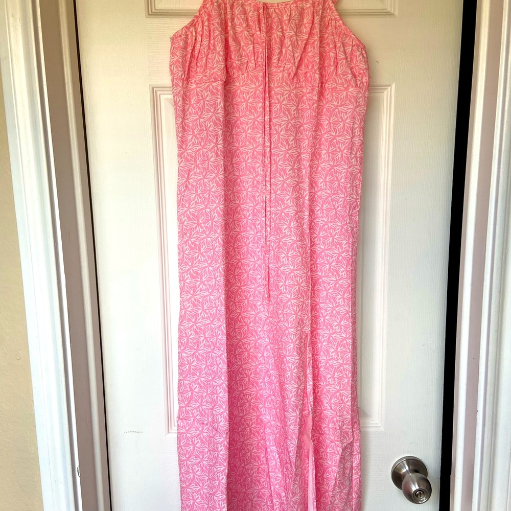 Pink star fish light weight dress